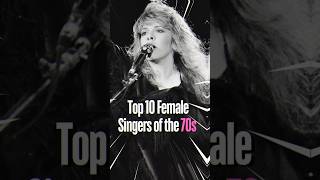 Top 10 Female Singers of the 70s top10 top10hits 70smusic [upl. by Arinay32]