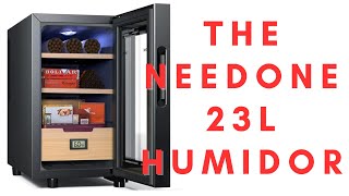 THE NEEDONE 23L HUMIDOR  MY REVIEW [upl. by Assirol]