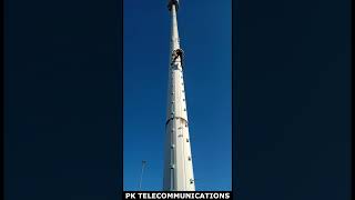 Monopole tower amazing clip shorts pktelecommunications [upl. by Caitrin]