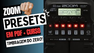 ZOOM G1 FOUR DISTORÇÃO MS 800  PACOTE COM 20 PRESETS EM PDF  CURSO TIMBRAGEM DO ZERO 👆🏻 [upl. by Marta]