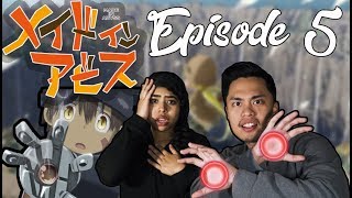 Made In Abyss Episode 5 Reaction and Review by BrianxStephanie REG ATTACKS EPIC INCINERATOR [upl. by Avuha]