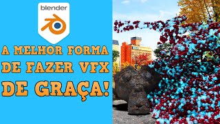 Fluido de Partículas em Movimento no Blender 3D 🌟 [upl. by Irual]