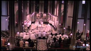 Heilige Messe mit dem Bischof von Aachen  Einzug  Orgel Kantor Ralph Leinen [upl. by Barkley]