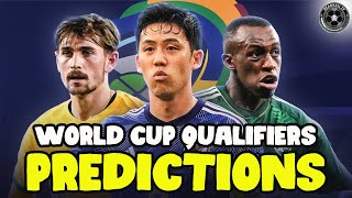 AFC ASIA SEPTEMBER WORLD CUP QUALIFIERS PREDICTIONS GROUP C [upl. by Amoihc]