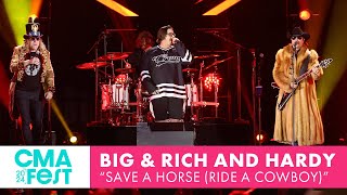 Big amp Rich and HARDY – “Save a Horse Ride a Cowboy”  CMA Fest 2024 [upl. by Odlavu]