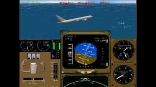 Air accident real voice recording and flight data [upl. by Kovar]