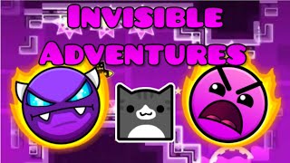 Invisible Adventures Playing Levels recents 1 ByEEEEEE18 Geometry dash 2207 [upl. by Ithsav]