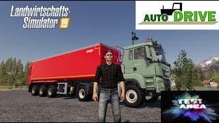 LS19 Autodrive Tutorial Fahren Transportieren und Abladen mit Autodrive [upl. by Wearing]