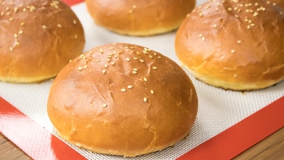 Burger Buns Recipe  Best Eggless Hamburger Buns  Super Soft Bakery Style Breads [upl. by Alten722]