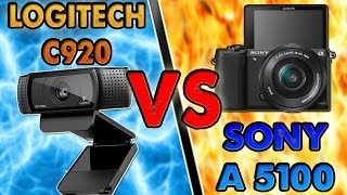 SONY A5100 VS LOGITECH C920  COME INIZIARE SU YOUTUBE RECENSIONE [upl. by Ambrosia]