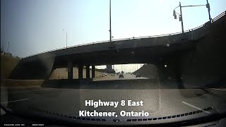 Kitchener Ontario Drive to Guelph via Highway 401 Sept 1124 [upl. by Gesner]