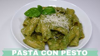 Pasta con Pesto Receta casera [upl. by Jarad76]