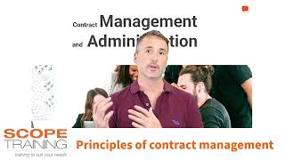 Principles of Contract Management Intro [upl. by Airt670]