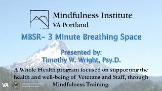 MBSR Guided Practice  3 Min Breathing Space [upl. by Deutsch]