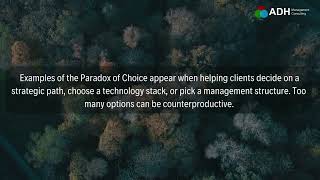 The Paradox of Choice in Business [upl. by Adniralc234]