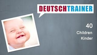 German for beginners A1A2  Deutschtrainer Children [upl. by Yojal]