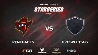 Renegades vs ProspectsGG map 2 cbble SL i League StarSeries S2 American Qualifier [upl. by Nednarb]