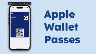 005  Apple Wallet Passes EndtoEnd Implementation  Swift IOS amp NodeJS [upl. by Lraed]