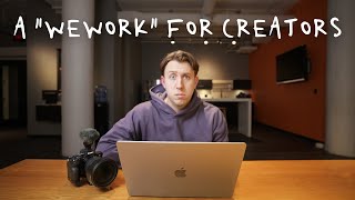 My NEW Office Tour A Coworking Space for Creators [upl. by Avat]