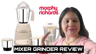 Morphy Richards Marvel supreme 750 watt mixer grinder review unboxing [upl. by Linsk]