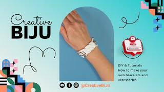 Fashionable Decor Bracelet DIY Tutorial diy handmade tutorial bollywood howtomake knot [upl. by Moon]