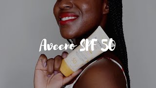 Aveeno Hydrate and Protect SPF 50  Sunscreen for Dark Skin  Lakisha Adams [upl. by Ednew]