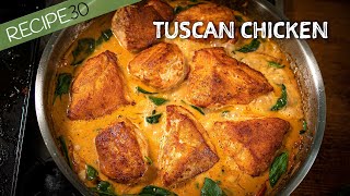 You Must Try This Tuscan Chicken in Delicious Creamy Sauce [upl. by Yorled]