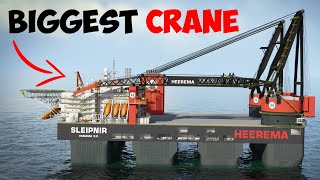 Unbelievable This Giant Crane Vessel is Dominating Norways Scene [upl. by Nylarej]