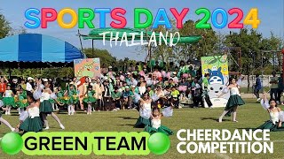 👯CHEERDANCE COMPETITION  Elementary Level  🟢GREEN TEAM  Thailand [upl. by Karub]