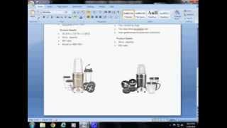 Nutribullet Classic verses Nutribullet Pro 900 Series FEATURES COMPARISON [upl. by Enoitna727]