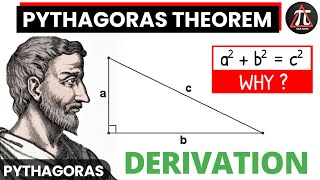 Proving Pythagoras Theorem  Step by step Proof [upl. by Idnac841]