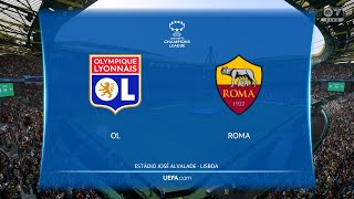 Lyon vs Roma 20112024 UEFA Womens Champions League FC 25 [upl. by Eyk]