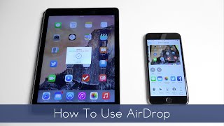 How to use AirDrop [upl. by Nyloc]