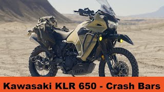 Kawasaki KLR 650 Crash Bars Installation Instructions outbackmotortek kawasakiklr650 [upl. by Omolhs]