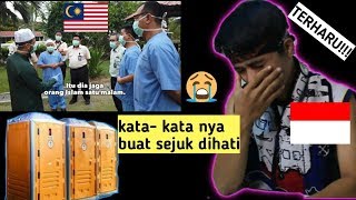 TERHARU atas kebaikan ustebit lew  indonesia REACTION [upl. by Cole]