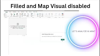 How to enable and use Azure Maps and Filled Map visual in Power BI [upl. by Nnayt]