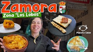 De TAPEO en ZAMORA Los Lobos 🐺🍻 ¡Variedad impresionante 🤤🍲🍻Tiberios crestas pinchos figones [upl. by Landry]