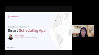 Maria Khelli  Smart Scheduling App Assistant  GSoC 2024 Demo Day [upl. by Hsekar]