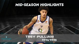 Trey Pulliam MidSeason Highlights 2425 by Phenom Sports Services [upl. by Ashlan]