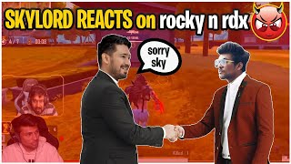 SKYLORD FUNNY REACTION ON ROCKY N RDX 😂🤬  FUNNY VIDEO  SKYLORD EXTRAAS [upl. by Alderman692]