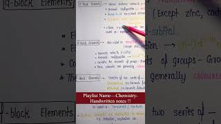 s p d  f block ElementsPeriodic Table  Lec26Part2 General Science  Chemistry [upl. by Halyhs]