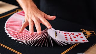 Extiende las cartas como un dealer profesional  Tutorial magia [upl. by Lienahs]