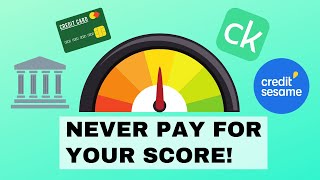 How to Check Your Credit Score for Free [upl. by Rehtaeh]