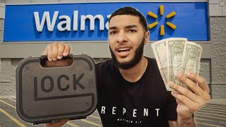 Buying CHEAPEST Glock from Walmart 🔫 [upl. by Bierman]