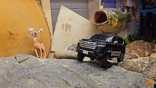 Toyota Land Cruiser 124 Scale Mini Z [upl. by Dewie997]