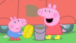 Peppa Pig in Hindi  Kaar Kee Safaee  हिंदी Kahaniya  Hindi Cartoons for Kids [upl. by Erdnoed]