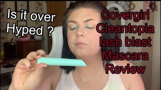 Covergirl Cleantopia lash blast Mascara Review [upl. by Fern573]