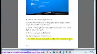 Solved How to Fix VideoTDRFailure nvlddmkmsys BSOD Error on Windows [upl. by Craven]