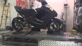 Yamaha Aerox 7T 2589CV By Scooter Racing Workshop [upl. by Melleta574]