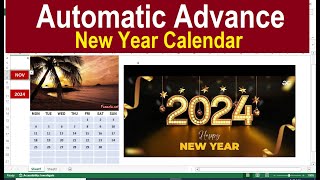 advance calendar design in excel spreadsheet [upl. by Bobbi364]